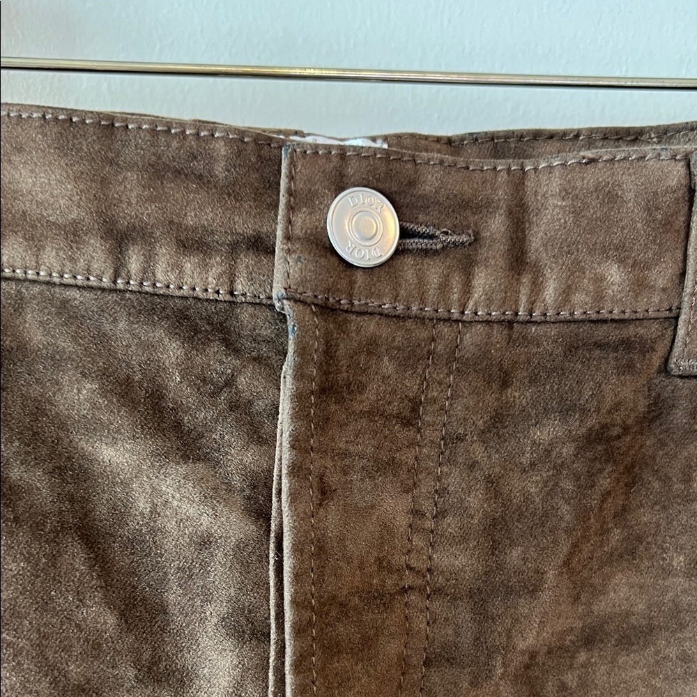 Dior x CACTUS JACK Slim-Fit Jeans Mocha Brown - Picture 4 of 14